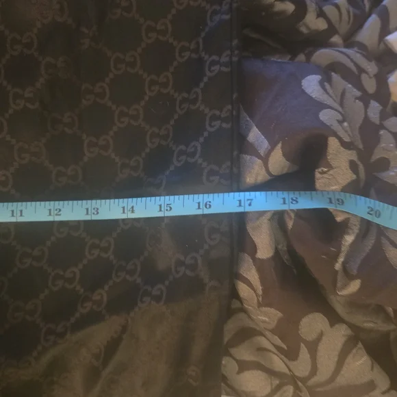 Gucci Black Monogram Sateen Dustbag - Picture 2 of 4